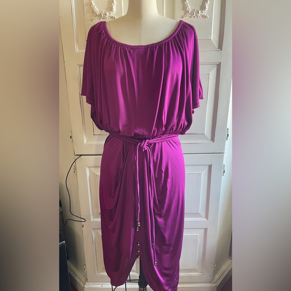Fuschia dress by Yoana Baraschi size medium